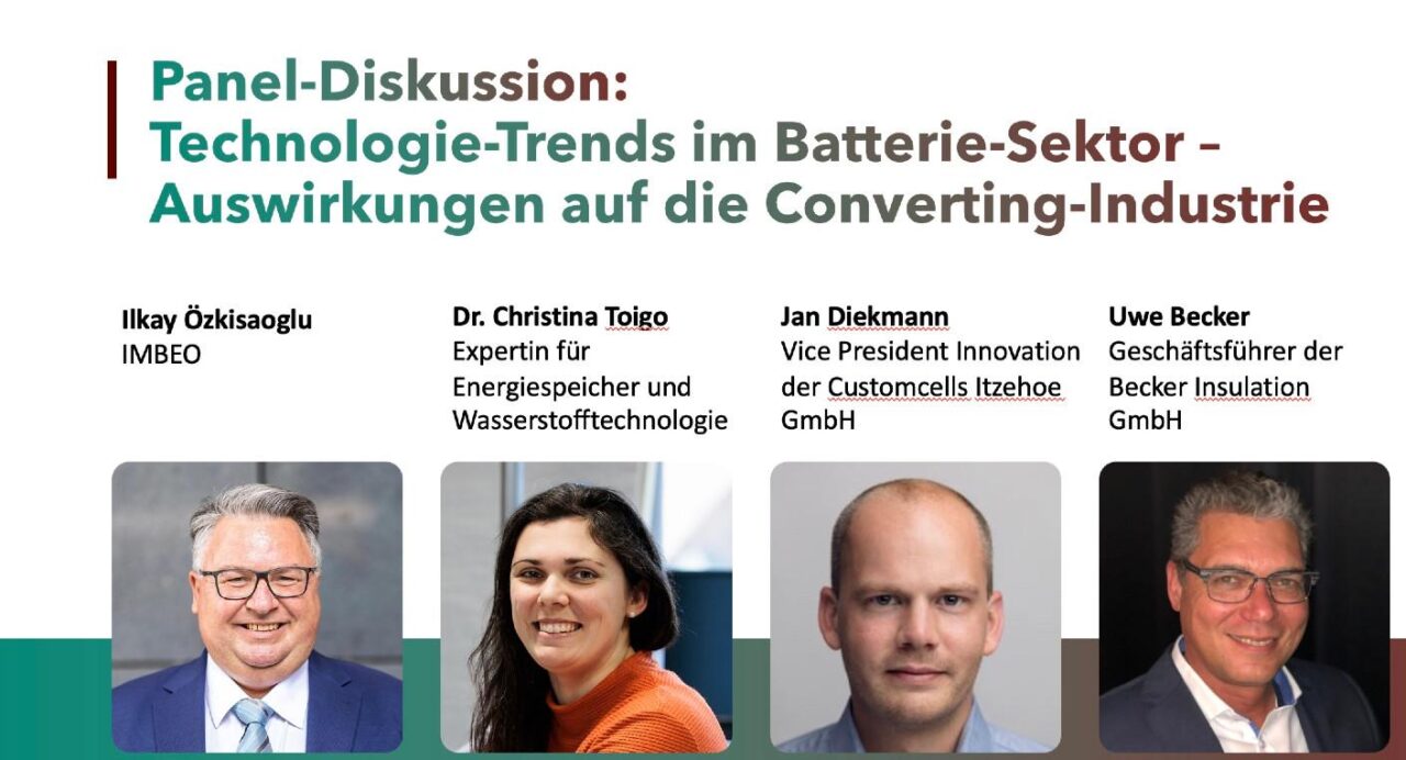 Teilnehmer der Panel-Diskussion beim M2N Converting Gipfel 2024