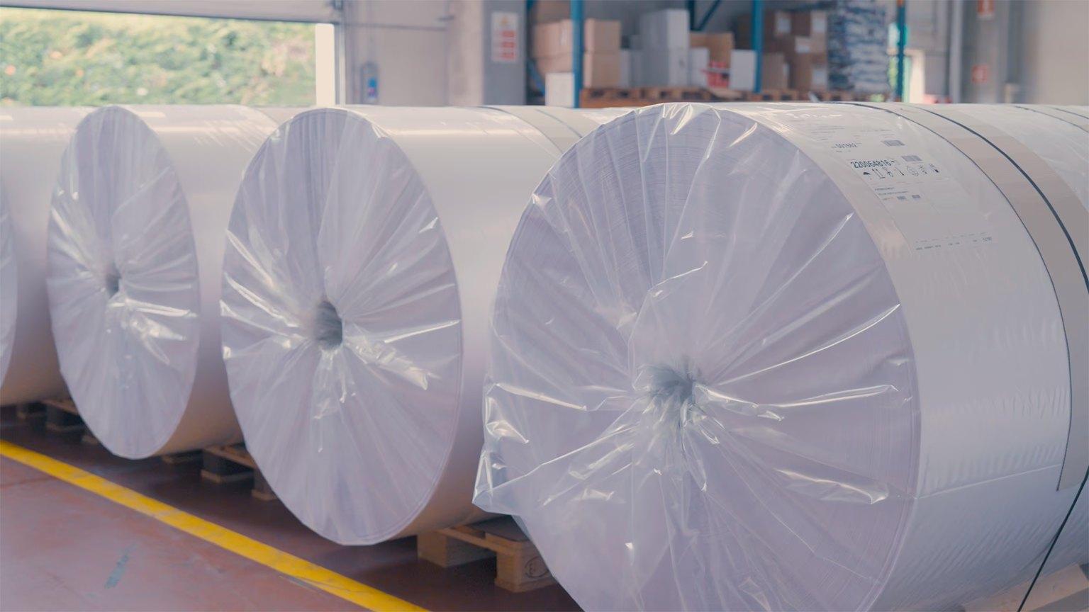 Packaged rolls