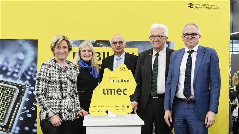 Group photo BW-imec with MP Kretschmann