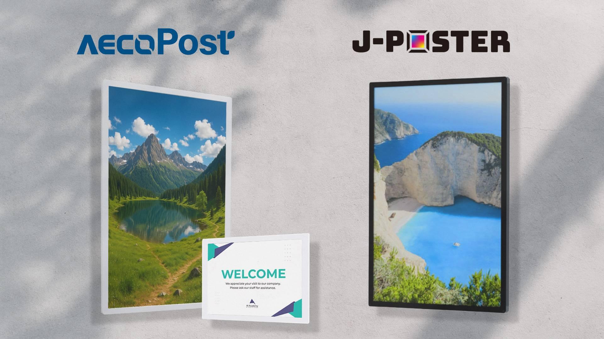 ePaper signage examples
