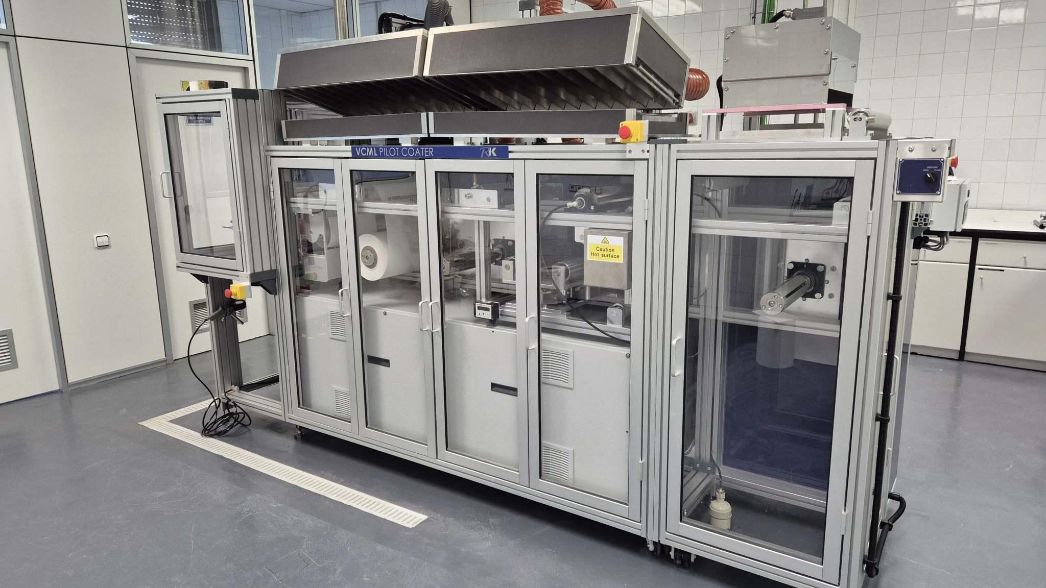 The VCML pilot coater