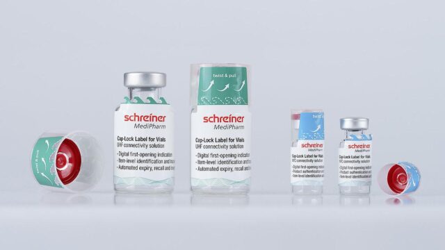 Cap-Lock for Vials is adaptable to various vial sizes and combines an irreversible first-opening indication with RFID and NFC functionality.