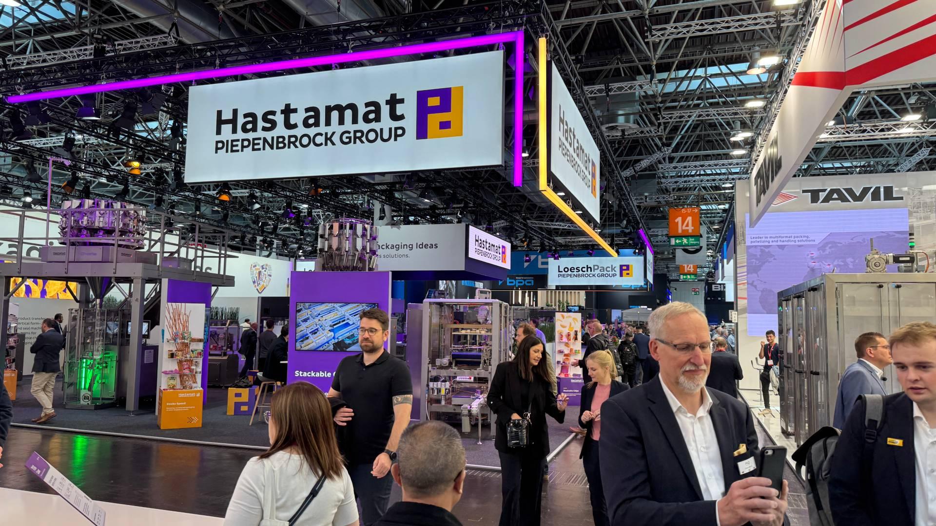 The tradeshow floor at interpack 2026