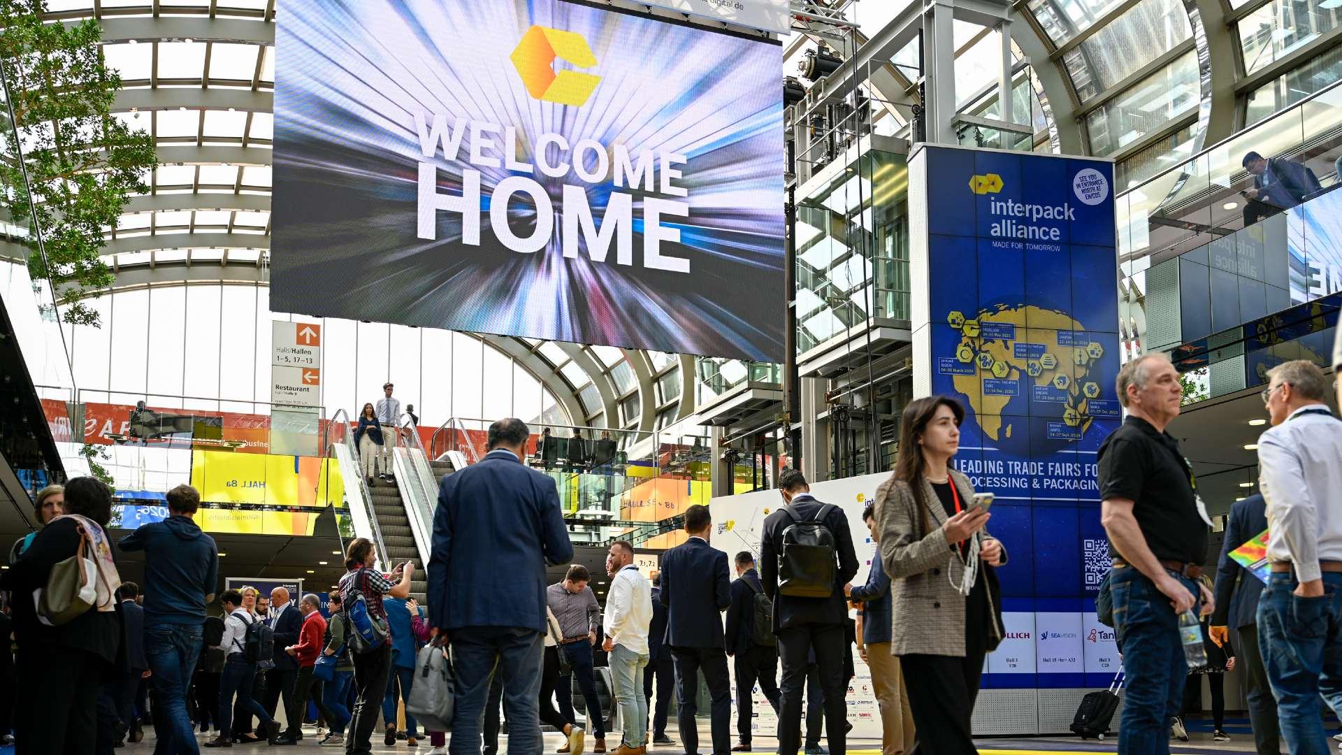 Entrance at interpack 2023