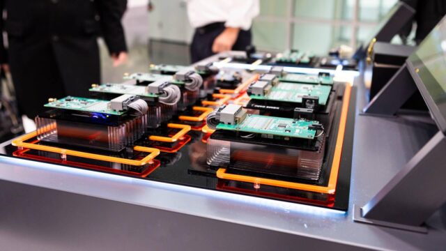 PCBs on display at electronica 2024