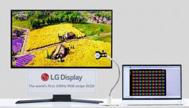 RGB Stripe OLED panel