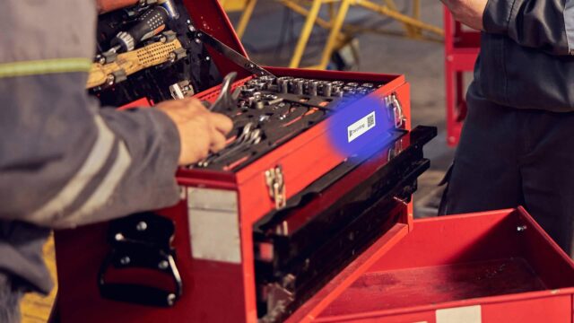 Steelwave Edge on a toolbox