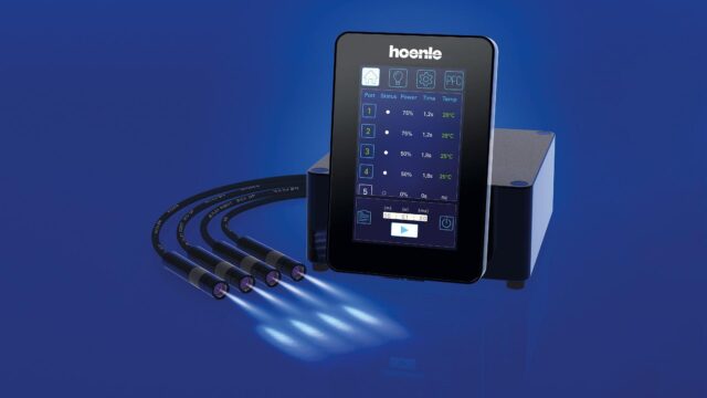 The new Hoenle bluepoint LED can be used with up to 20 LED heads